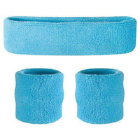 Suddora Kids Sweatband Set (1 Headband & 2 Wristbands)