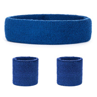 Suddora Sweatband Set (1 Headband & 2 Wristbands)
